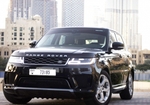 Black Land Rover Range Rover Sport SE 2019